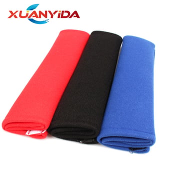 XYD plišane naslone za sigurnosni pojas automobila, set (par) – mekani pliš, logotip uključen, težina 0,15 kg