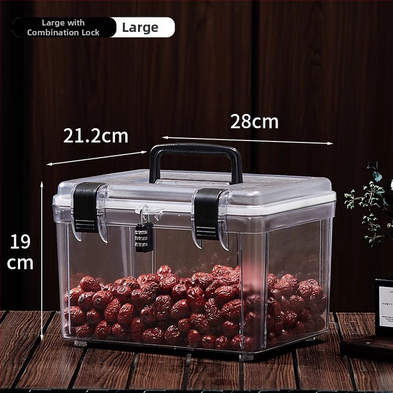 Nešiojama PET laikymo dėžutė, modelis 677, rankiniu būdu nešiojama, dulkioms atspari, daugiafunkcinė