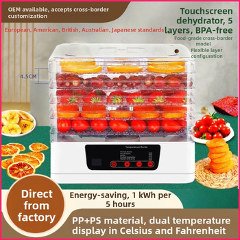 Kakudi Dehidrator inteligent pentru fructe și legume SXA01, 350W, 220/110V, 50/60Hz