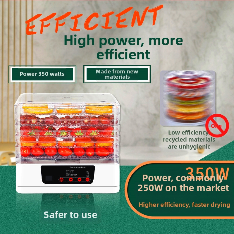 Kakudi Dehidrator inteligent pentru fructe și legume SXA01, 350W, 220/110V, 50/60Hz