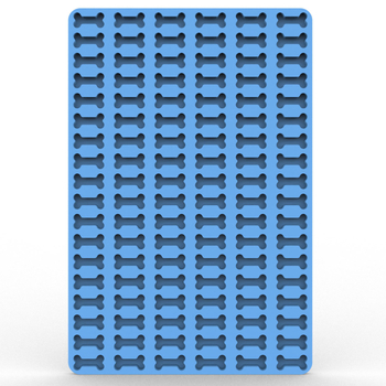 Silikónová forma na pečenie so srdcovým tvarom pre psie sušienky