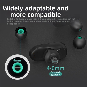 Silikónový kryt na slúchadlá Ear cap | Typ: Silicone cover; Model: Ear cap; Kompatibilný s: Headphones; OEM spracovanie; Na trh uvedené: 2024