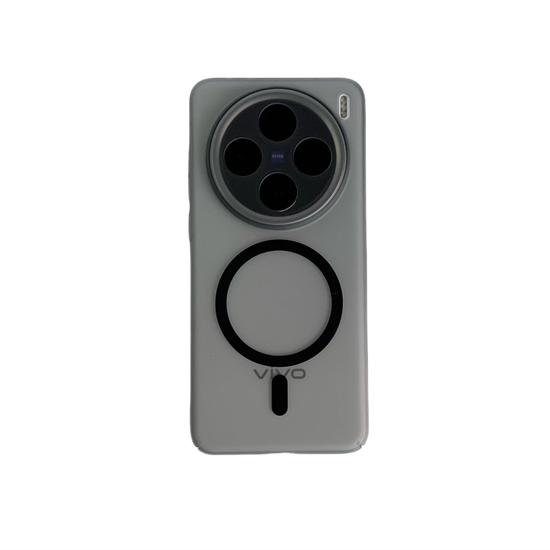 Θήκη προστασίας Vivo X200, από PC, ματ φινίρισμα, μαγνητική, ανθεκτική σε πτώσεις, αντι-αποτυπώματα