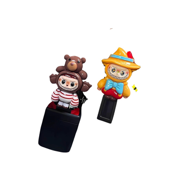 Predlžovač bezpečnostného pásu pre auto s bayonetovým konektorom pre zadné sedadlo, dizajn karikatúry