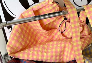 Nylon tote torba za casual putovanja, vodoravnog pravokutnog oblika i džep s pregradom sa zatvaračem