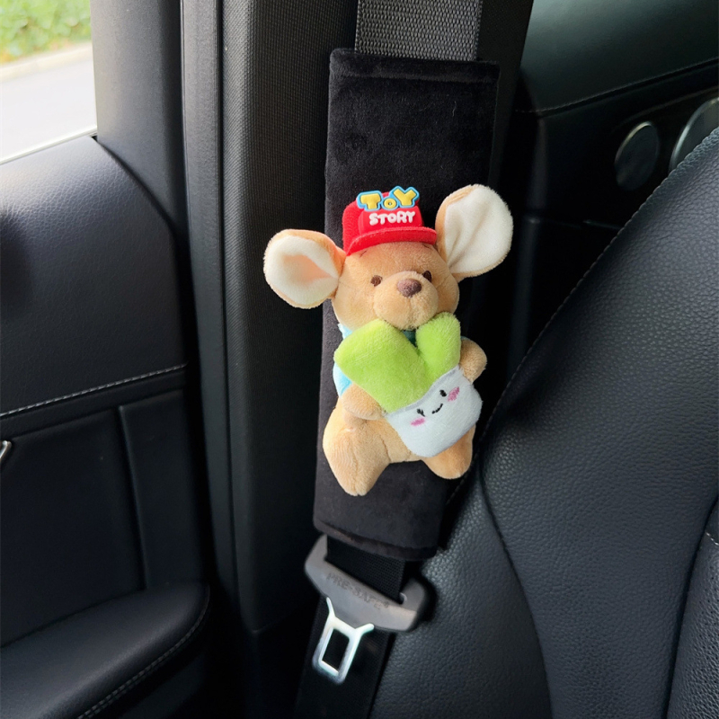 Калъф за презрамката на автомобилния колан – сладък карикатурен дизайн, удълнено вътрешно декориране, марка Shuai Hao, модел Ltao917504754065