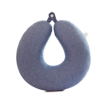 Pernă pentru gât în formă U pentru călătorii cu mașina și somn – stil modern minimalist, umplutură PP bumbac, țesătură din fibre chimice
