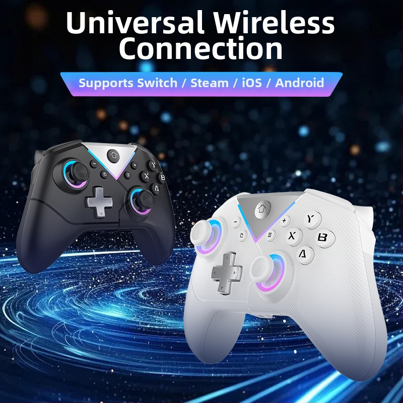 Cm617 Bluetooth herný ovládač pre Nintendo Switch Pro – Type-C, Vibrácia, kompatibilný s PC, tabletom, Apple a Android zariadeniami, Switch