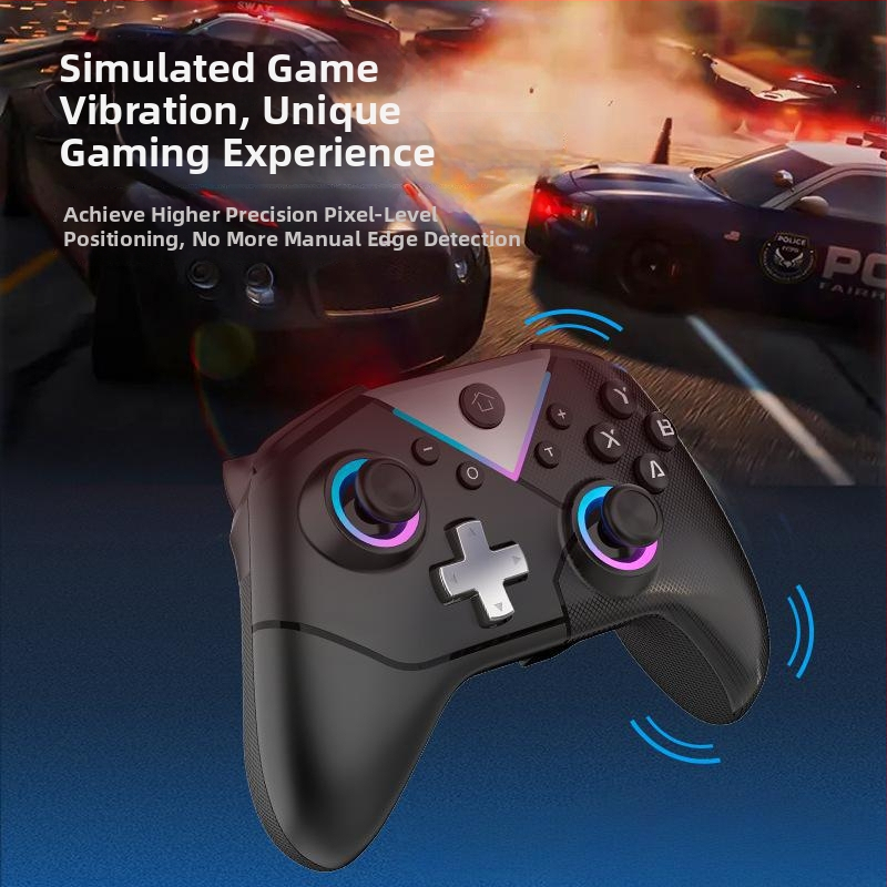 Cm617 Bluetooth herný ovládač pre Nintendo Switch Pro – Type-C, Vibrácia, kompatibilný s PC, tabletom, Apple a Android zariadeniami, Switch