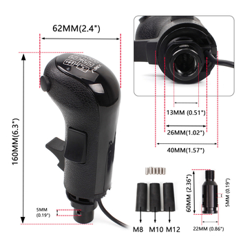 HB043 USB sacīkšu džojsters Logitech G29/G27/G25/G923, bez vibrācijām