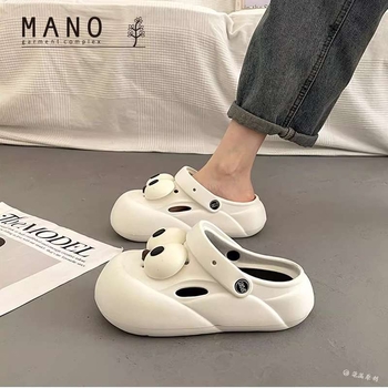 Papuci pentru femei în formă de I, partea superioară EVA și talpa EVA, deget despărțit, versiune coreeană (Partea superioară: EVA; Talpa: EVA; Forma degetului: despărțit; Stil: versiune coreeană)