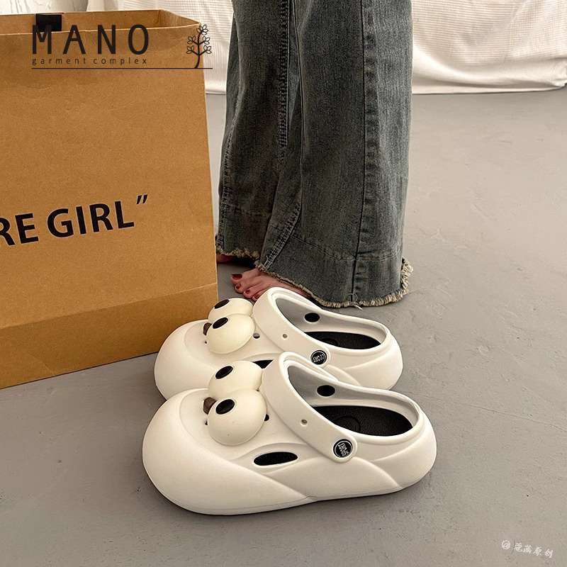 Papuci pentru femei în formă de I, partea superioară EVA și talpa EVA, deget despărțit, versiune coreeană (Partea superioară: EVA; Talpa: EVA; Forma degetului: despărțit; Stil: versiune coreeană)