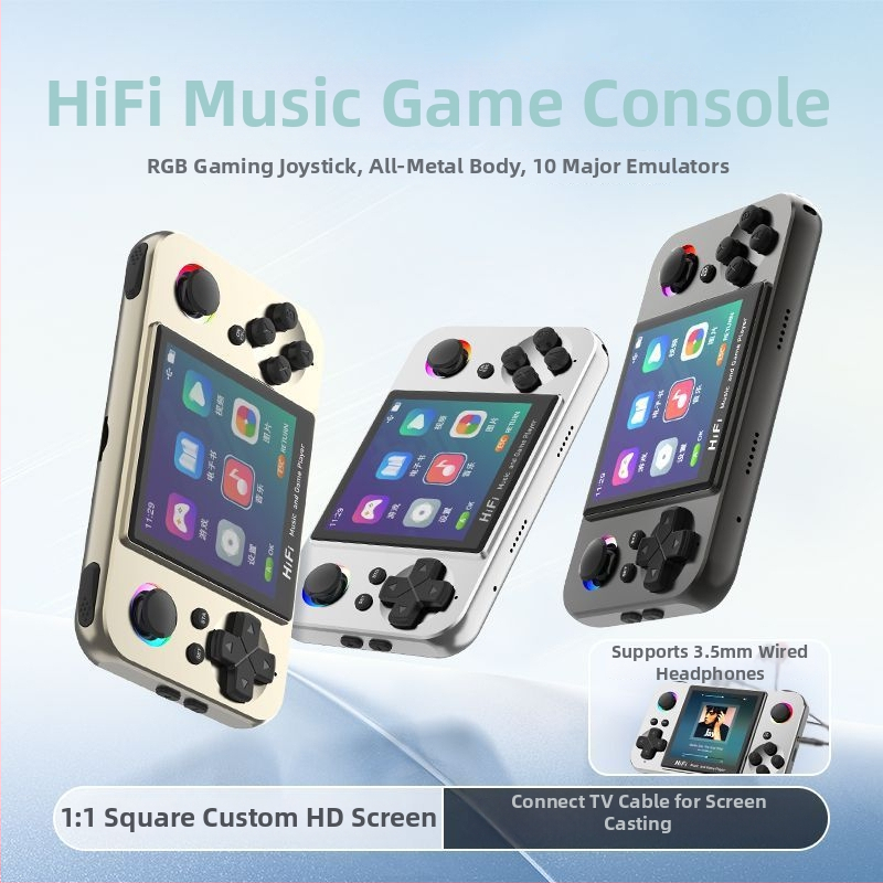 Prenosný ovládač hier s dvojitými joystickmi a stereo zvukom, silikónové puzdro, 825GB pamäť, kompatibilný s PS5