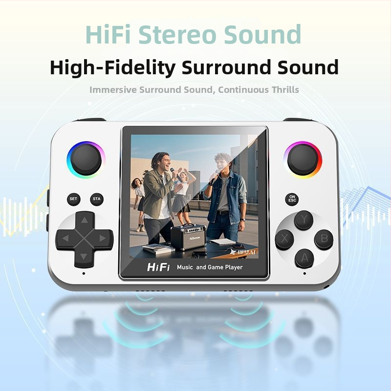 Prenosný ovládač hier s dvojitými joystickmi a stereo zvukom, silikónové puzdro, 825GB pamäť, kompatibilný s PS5