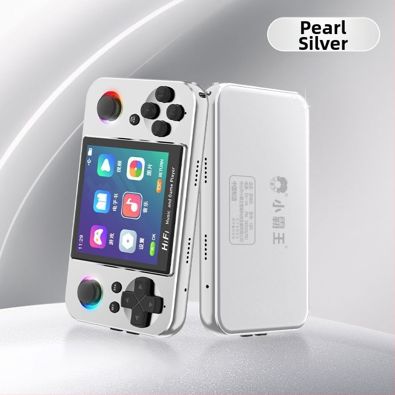 Prenosný ovládač hier s dvojitými joystickmi a stereo zvukom, silikónové puzdro, 825GB pamäť, kompatibilný s PS5