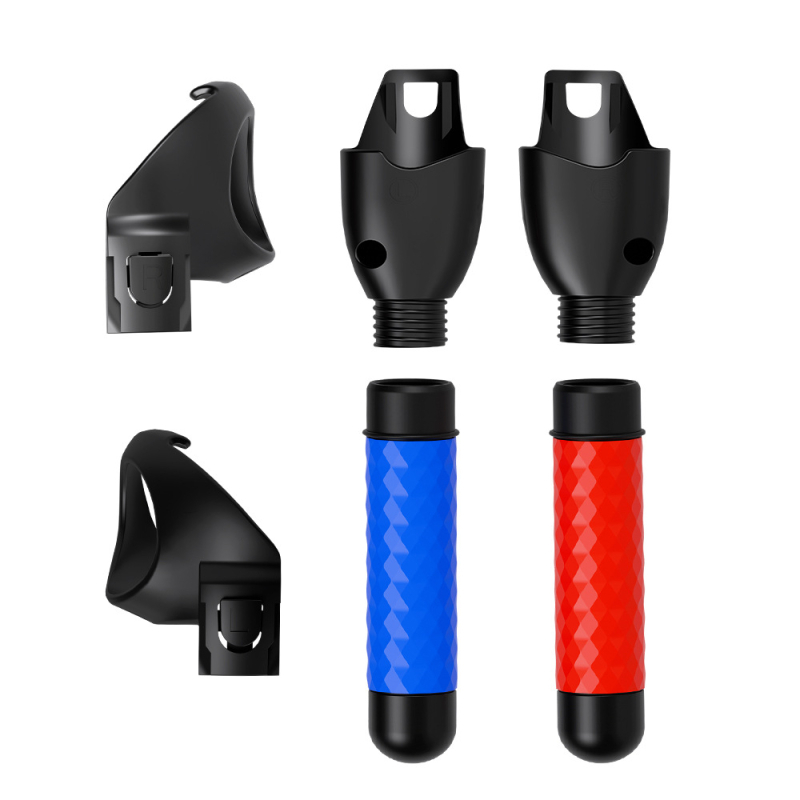Ovládač hry pre Meta Quest 3 s bezdrôtovým pripojením a USB rozhraním, VR meč pre šerm a golfový rozšírovací tyč, plastové a silikónové puzdro, bez vibrácií