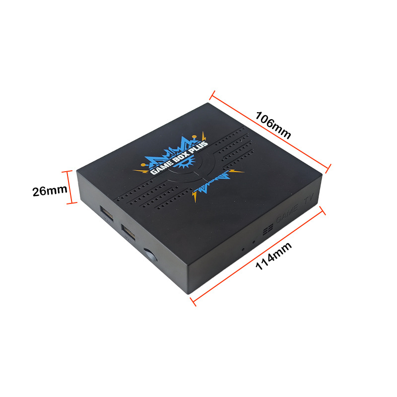 Κονσόλα παιχνιδιών X6Plus με προσαρμοσμένο λειτουργικό σύστημα, ασύρματη, HDMI σε τηλεόραση, 720p