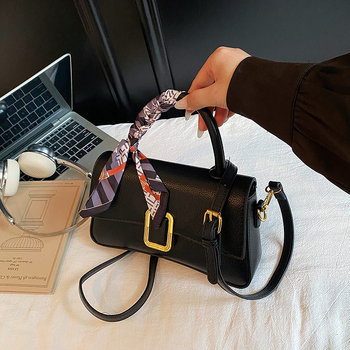 Crossbody torba od PU, horizontalan kvadratnog oblika, unutarnja džep s zatvaračem, poliester podstava, jedna naramenica