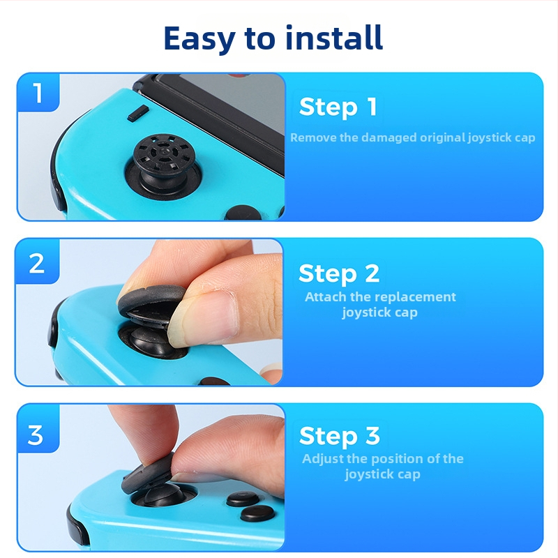 Joy-Con vāciņa nomaiņa Switch/OLED/Lite | TPE materiāls | Jauns produkts