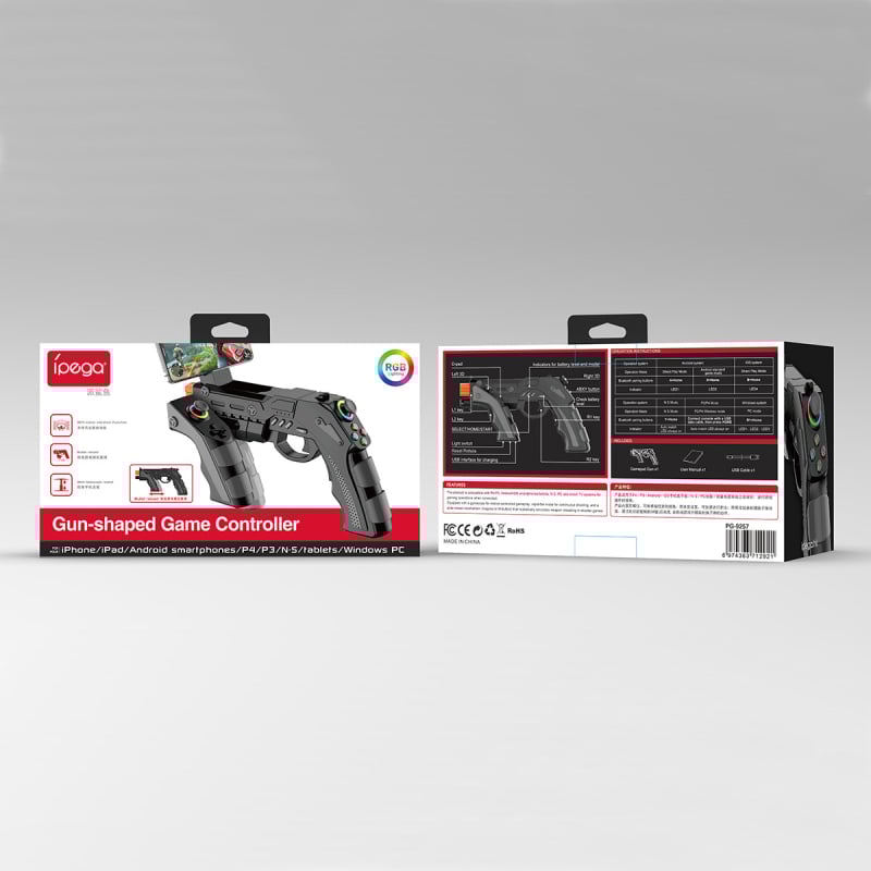 Bezvadu spēļu kontrolieris NS1/Switch2 P4/P3, Android/iOS/PC – Type-C, somatosensoru giroskopu, 1 spēlētājs