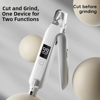 Elektrisks naglu griezējs un slīpētājs mājdzīvniekiem — viss vienā, der kaķiem un suņiem, universāla lietošana, zīmols Pet a lot