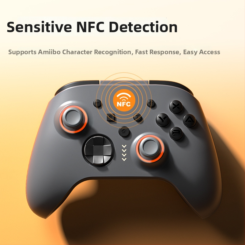 Ovládač Switch2 s HD vibráciou, bezdrôtové Bluetooth, NFC makroprogramovanie, Hall joystick, Type-C rozhranie, pre Switch/PC/Android/iOS