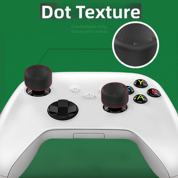 Silikónové krytky rockerov pre ovládač Xbox Series X – obsahuje 4 krytky, kompatibilné s Xbox Series X