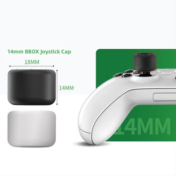 Silikónové krytky rockerov pre ovládač Xbox Series X – obsahuje 4 krytky, kompatibilné s Xbox Series X