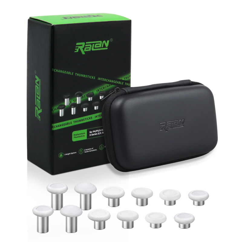 RALAN R10 set za podizanje džojstika s metalnom gljivicom glavom za PS5/PS4, Xbox One i NS PRO