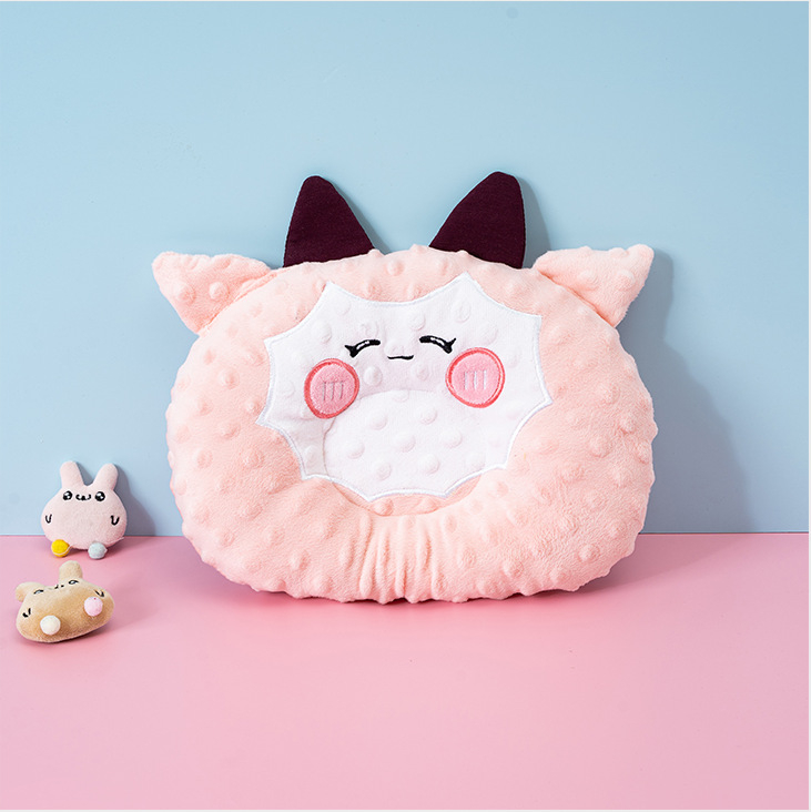 U-образна възглавница за бебета и деца, марка Tish Deer, пълнеж полиестерни влакна, покритие Bean Velvet, стил Cartoon