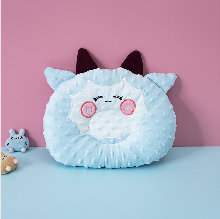U-образна възглавница за бебета и деца, марка Tish Deer, пълнеж полиестерни влакна, покритие Bean Velvet, стил Cartoon