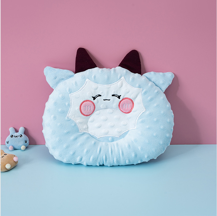U-образна възглавница за бебета и деца, марка Tish Deer, пълнеж полиестерни влакна, покритие Bean Velvet, стил Cartoon