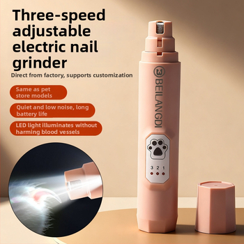 BEILANGDI elektriska nagu slīpētāja mājdzīvniekiem – ABS plastmasa, piemērots kaķiem un suņiem