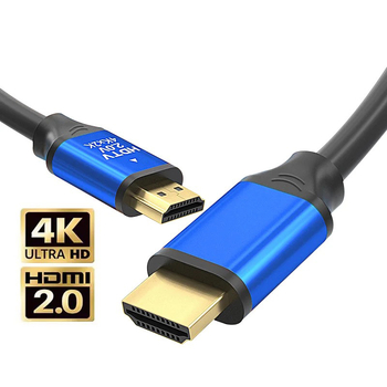 HDMI kabel 2.0, 4K, 15 m, zlatno-plakirani konektori, podatkovni kabel za računalo, TV i monitor, set-top box