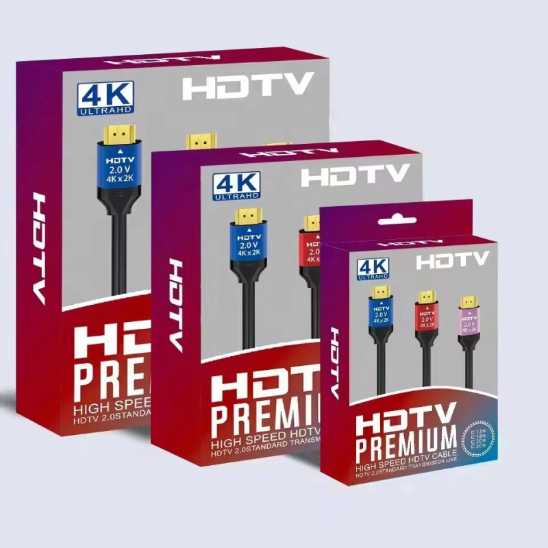 HDMI kabel 2.0, 4K, 15 m, zlatno-plakirani konektori, podatkovni kabel za računalo, TV i monitor, set-top box