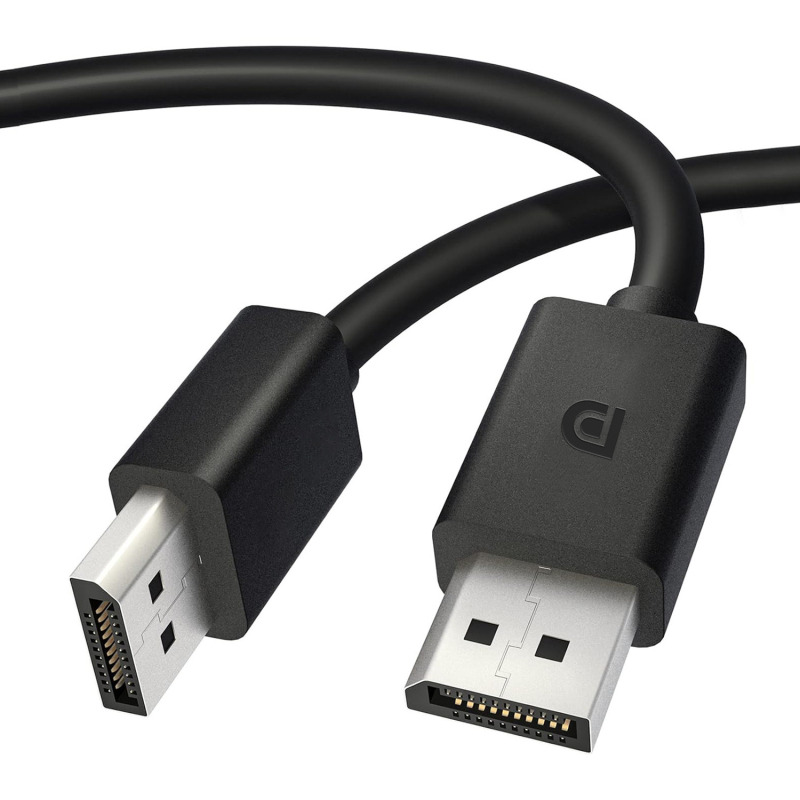 DisplayPort na DisplayPort kabel, 4K60Hz, bakar s niklovom prevlakom, duljina 1,8 m, za PC monitor