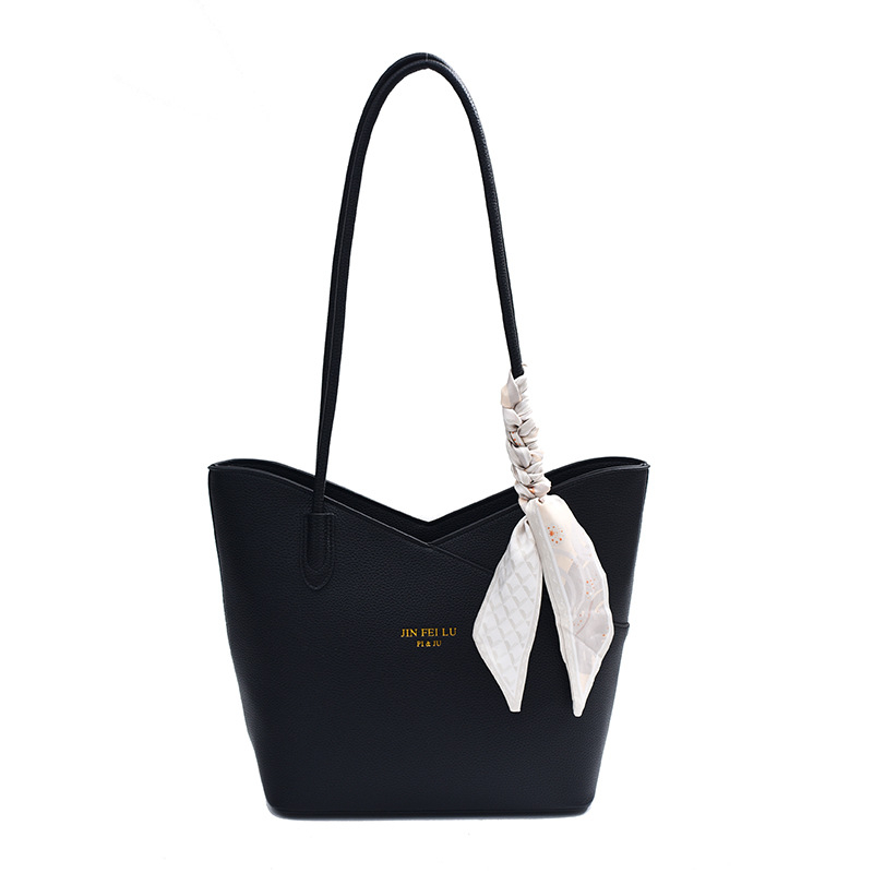 Geantă Tote cu model Lychee, formă bucket, PU, curea crossbody, fermoar, buzunare interne (secret cu fermoar, buzunar pentru telefon, buzunar pentru ID)