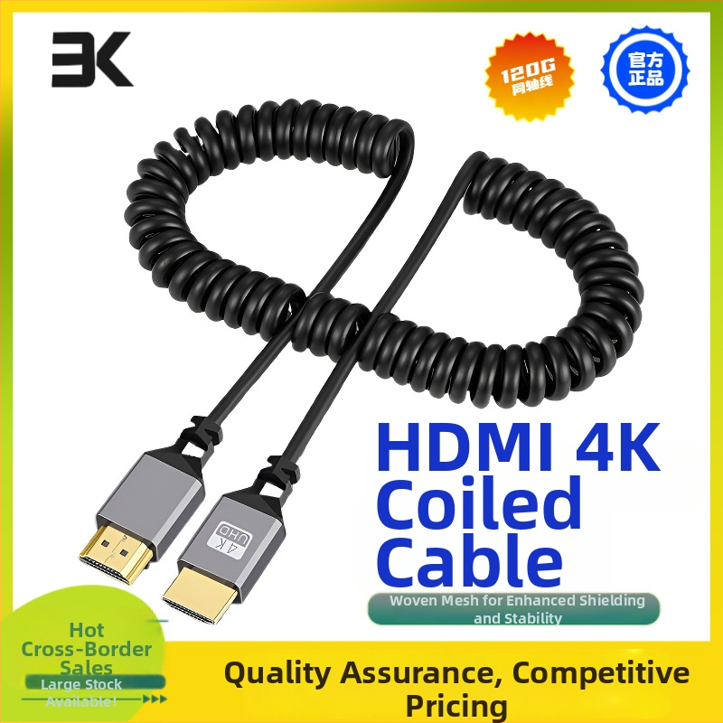 Mini HDMI na HDMI kábel, 4K podpora, meďový vodič so strieborným povlakom konektorov, pre tablety a fotoaparáty