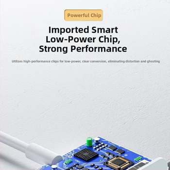 Lightning na HDTV video adaptér pre iPhone a iPad • rozhranie Lightning • dĺžka kábla 0.15 m • OFC meď • niklovaný povrch