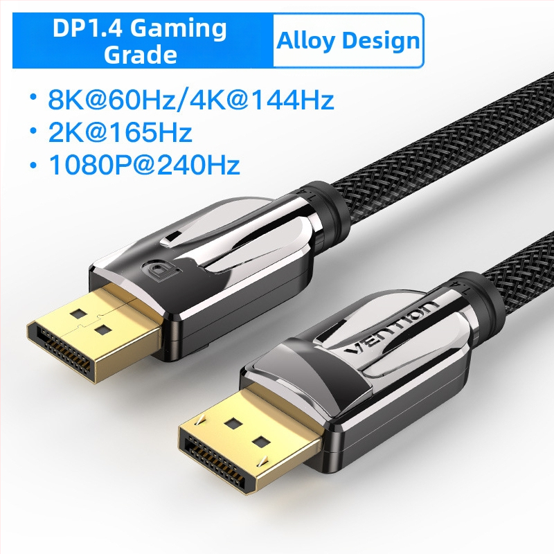 Weixun cablu DisplayPort, linie DP, interfață DP, lungime 1–5 m, cupru fără oxigen, placat cu aur