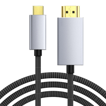 Cablu video Type-C către HDMI 4K60Hz cu conductor din cupru, adaptor USB-C la HDMI pentru telefoane mobile, PC-uri și monitoare (CV-T-09A, Chen Wei)