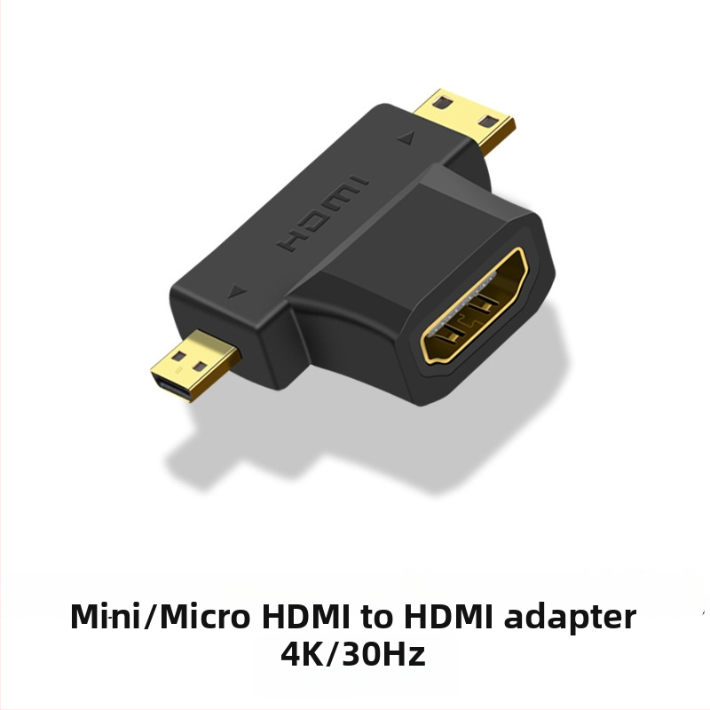 HDMI–DP passthrough adapter, podrška 4K, Micro/Mini HDMI sučelja, zlatni kontakti