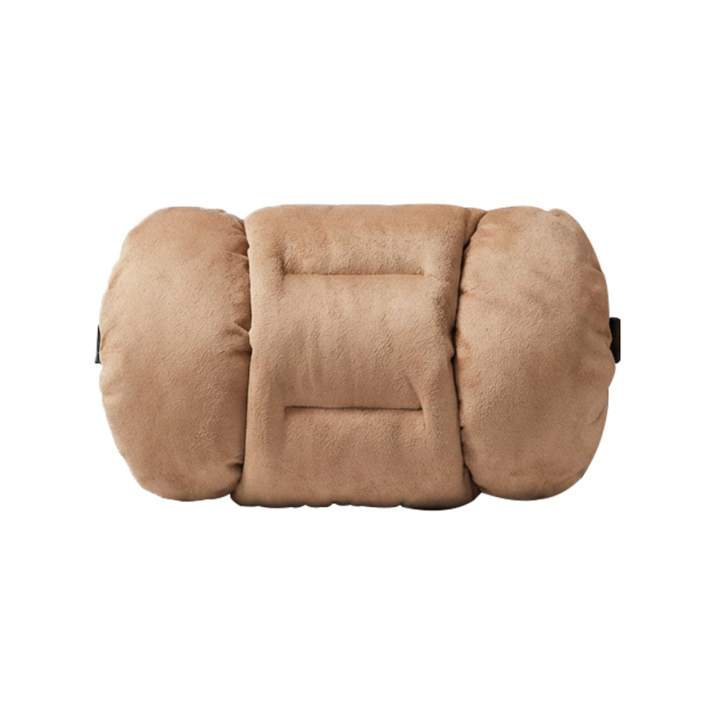 Σετ υποστηρικτών κεφαλής και οσφυϊκής για αυτοκίνητο – εξωτερικό σουέτ, γέμισμα από βαμβάκι με φυσαλίδες, μοτίβο διάτρησης CNC, κατάλληλο για όλα τα οχήματα