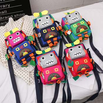 Geantă crossbody pentru copii de grădiniță, cu model anime cartoon, material canvas, ultra-ușoară, reducerea încărcăturii și protecția spatelui, căptușeală poliester