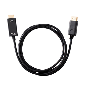 Mini DP na HDMI kábel, 1,8 m, meďové vodiče, zlacené konektory, DP na HDMI adaptér, HYX-48