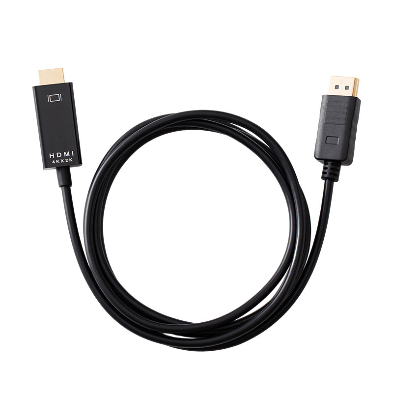 Mini DP na HDMI kábel, 1,8 m, meďové vodiče, zlacené konektory, DP na HDMI adaptér, HYX-48