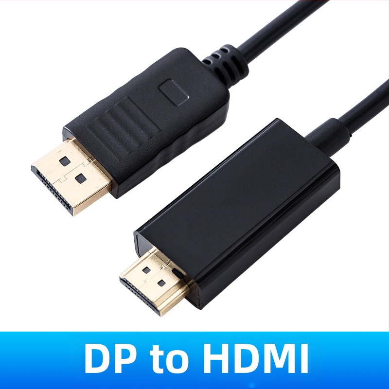 Mini DP na HDMI kábel, 1,8 m, meďové vodiče, zlacené konektory, DP na HDMI adaptér, HYX-48