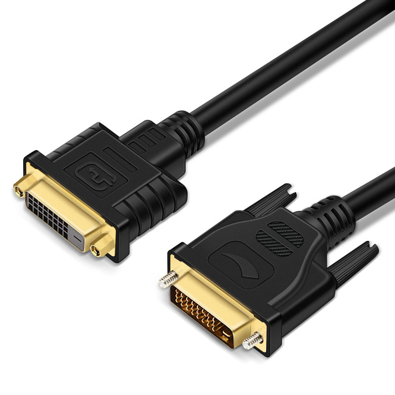 Good Yi Xin DVI kabel 24+1, muški–ženski, pozlaćeni priključci, bakar bez oksidacije