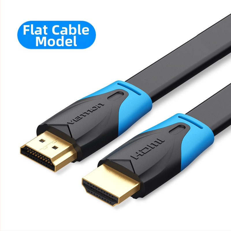Weixun HDMI plošni kabel 2.0, 4K HDMI produžni kabel za TV, PC i set-top box, duljina 10 m