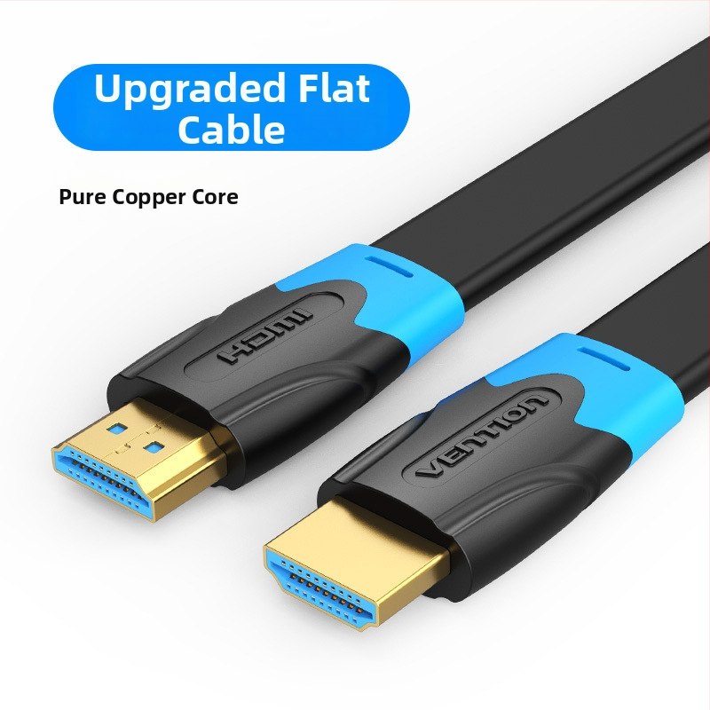 Weixun HDMI plošni kabel 2.0, 4K HDMI produžni kabel za TV, PC i set-top box, duljina 10 m